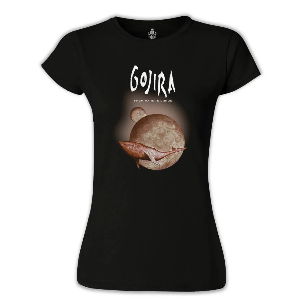 Gojira - From Mars to Sirius Siyah Kadın Tişört XS