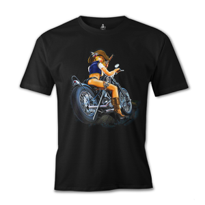 Biker Girl Tişört XL