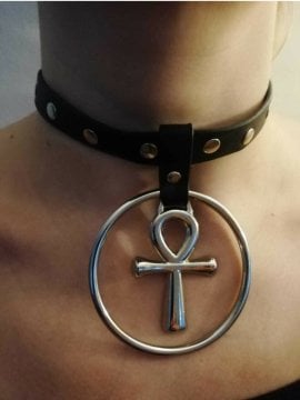 Ankh choker on sale