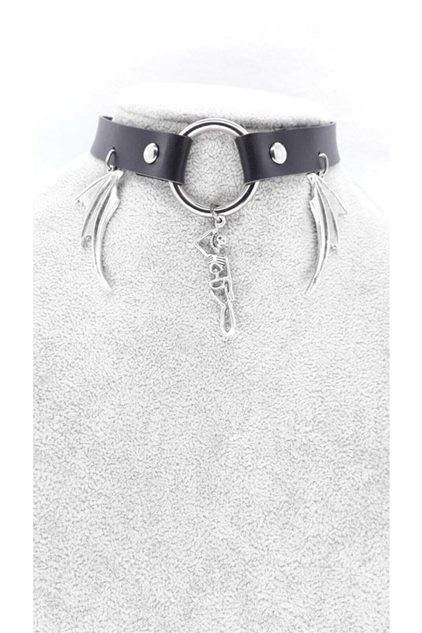 Ejderha Kanatları Figürlü Choker