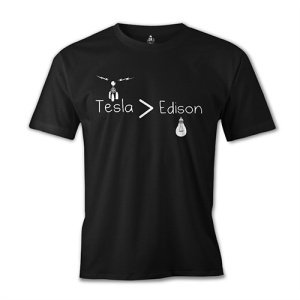 Tesla > Edison Tişört XL