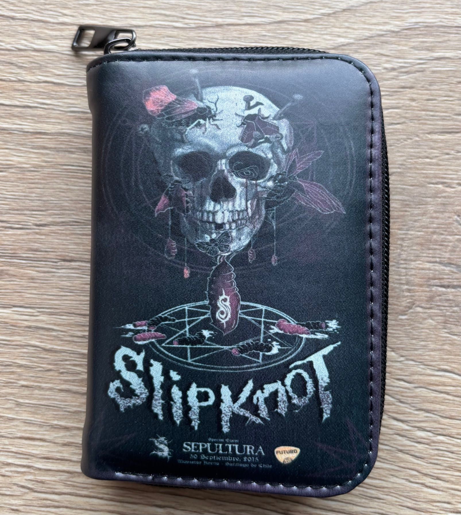 Slipknot Baskılı Siyah Cüzdan