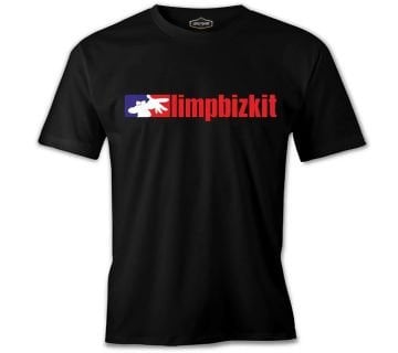 Limpbizkit - Logo Siyah Erkek Tişört