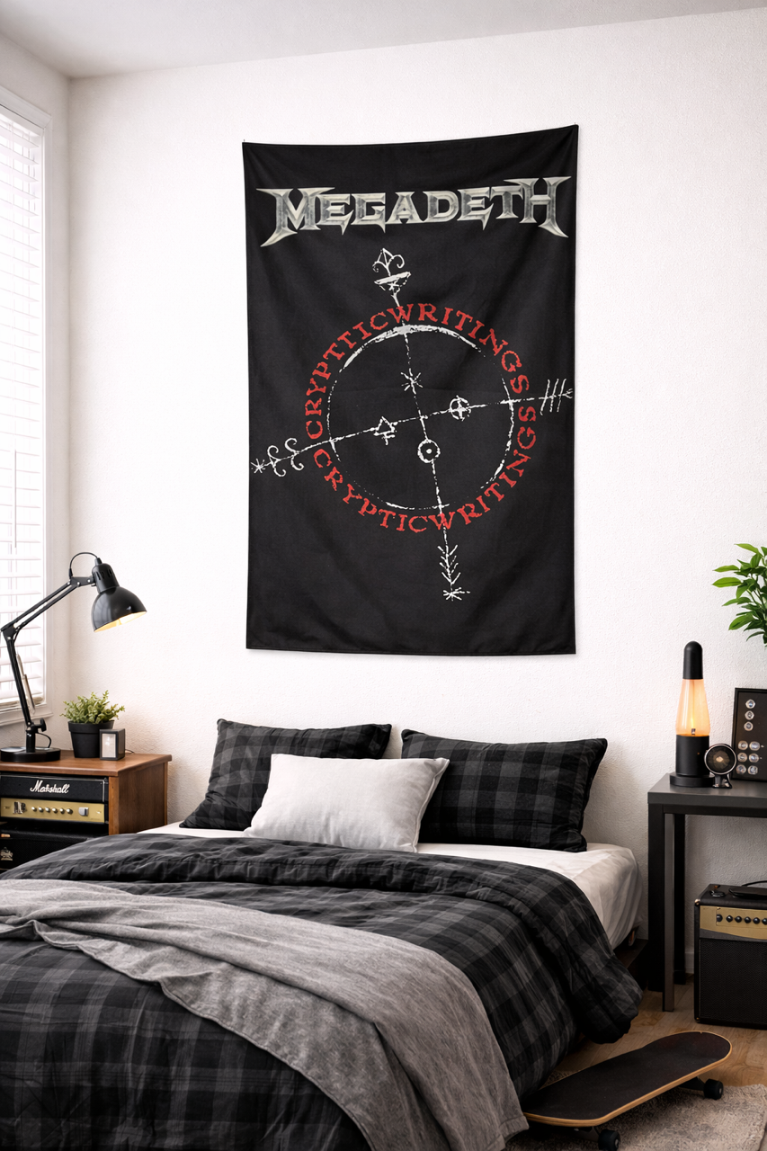 Megadeth Duvar Halısı