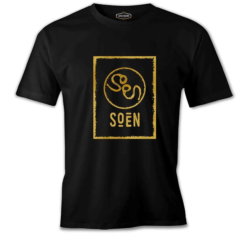 Soen Logo 2 Siyah Erkek Tişört XXL