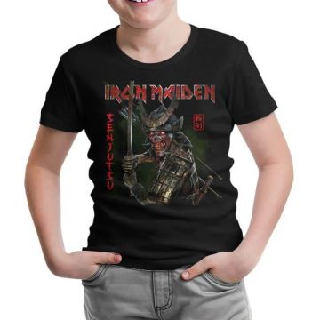 Iron Maiden - Senjutsu Siyah Çocuk Tişört