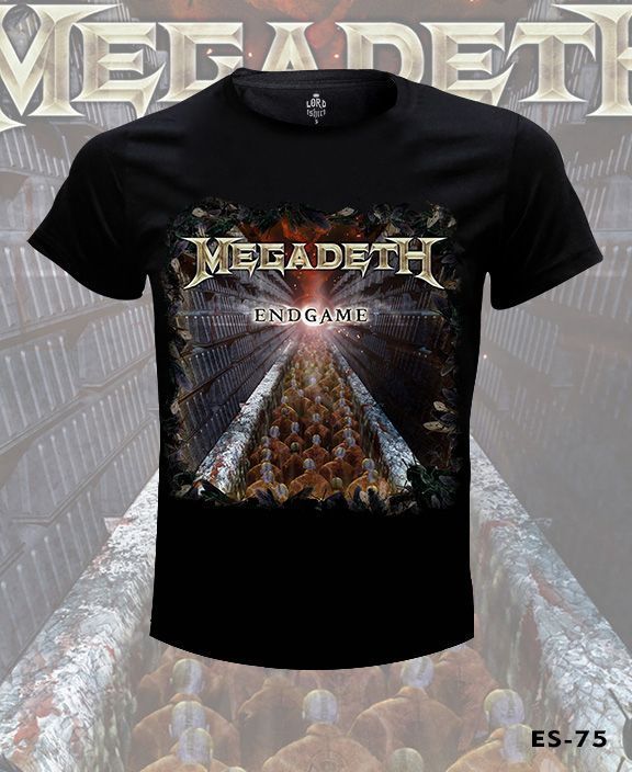 Büyük Beden Megadeth-End Game Tişört