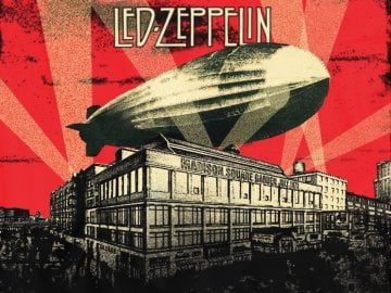 Led Zeppelin Kumaş Poster 96x68 cm