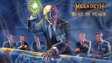 Megadeth Rust in Peace Kumaş Poster 96x68 cm