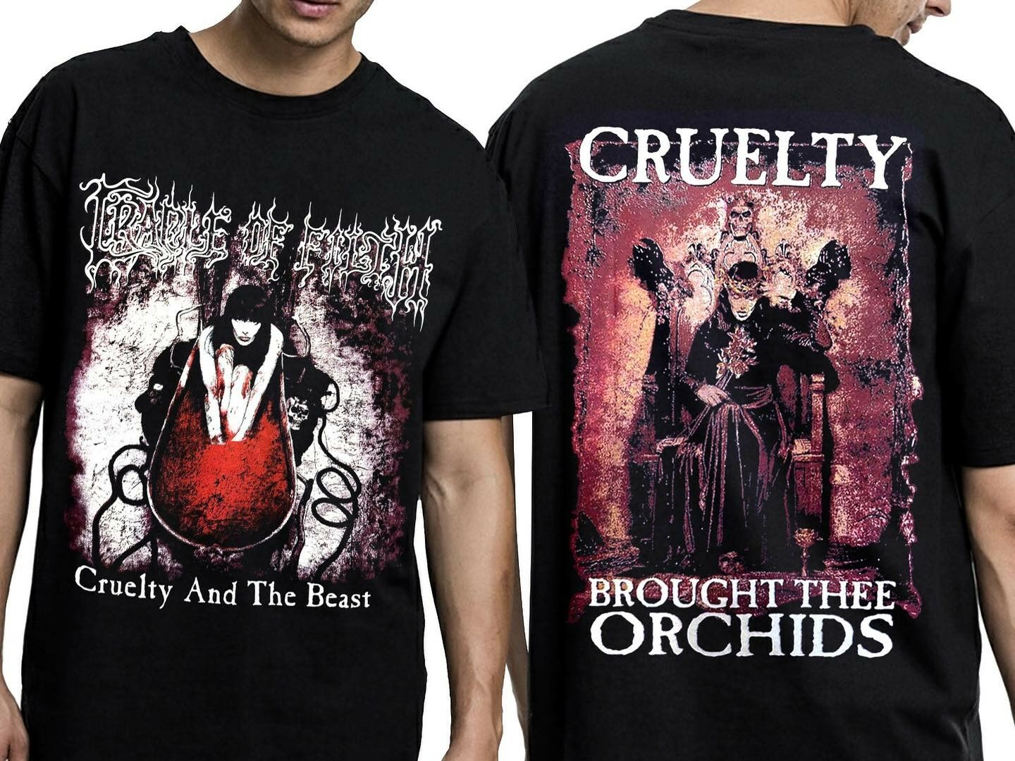 Cradle of Filth Siyah Erkek Tişört XL