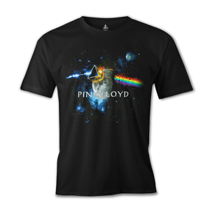 Büyük Beden Pink Floyd Above the Moon Tişört