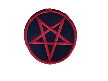 Pentagram Yıldızı Ufak Boy Patch Yama