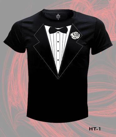 Büyük Beden Damat Tişört 3XL