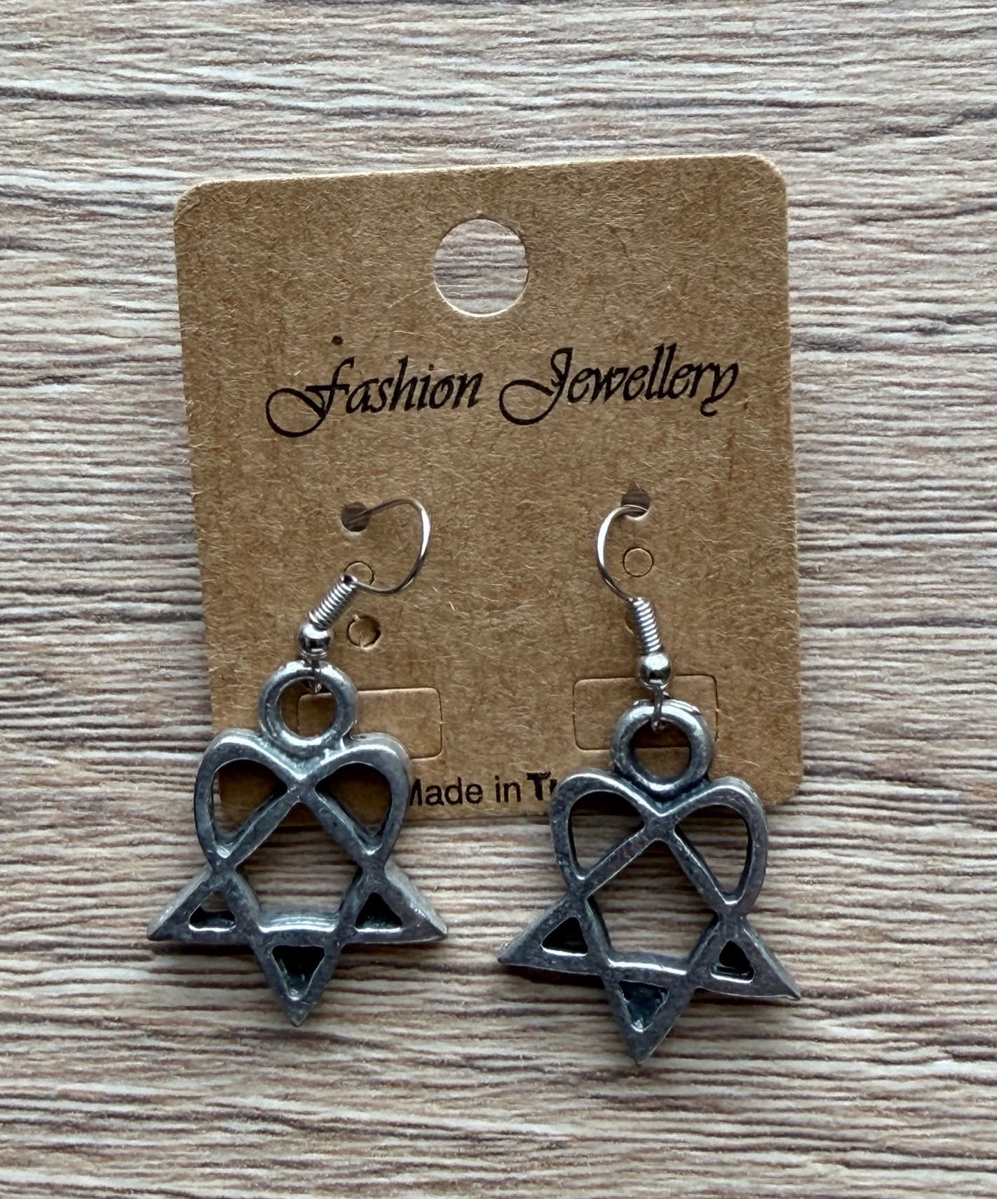 Him Heartagram Küpe