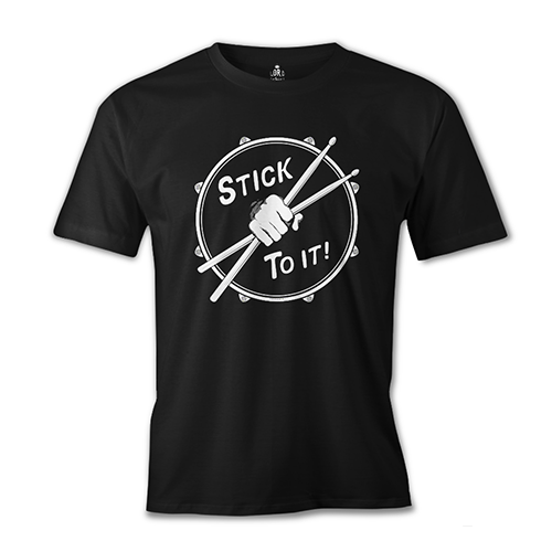 Drummer Tişört-Stick To It M
