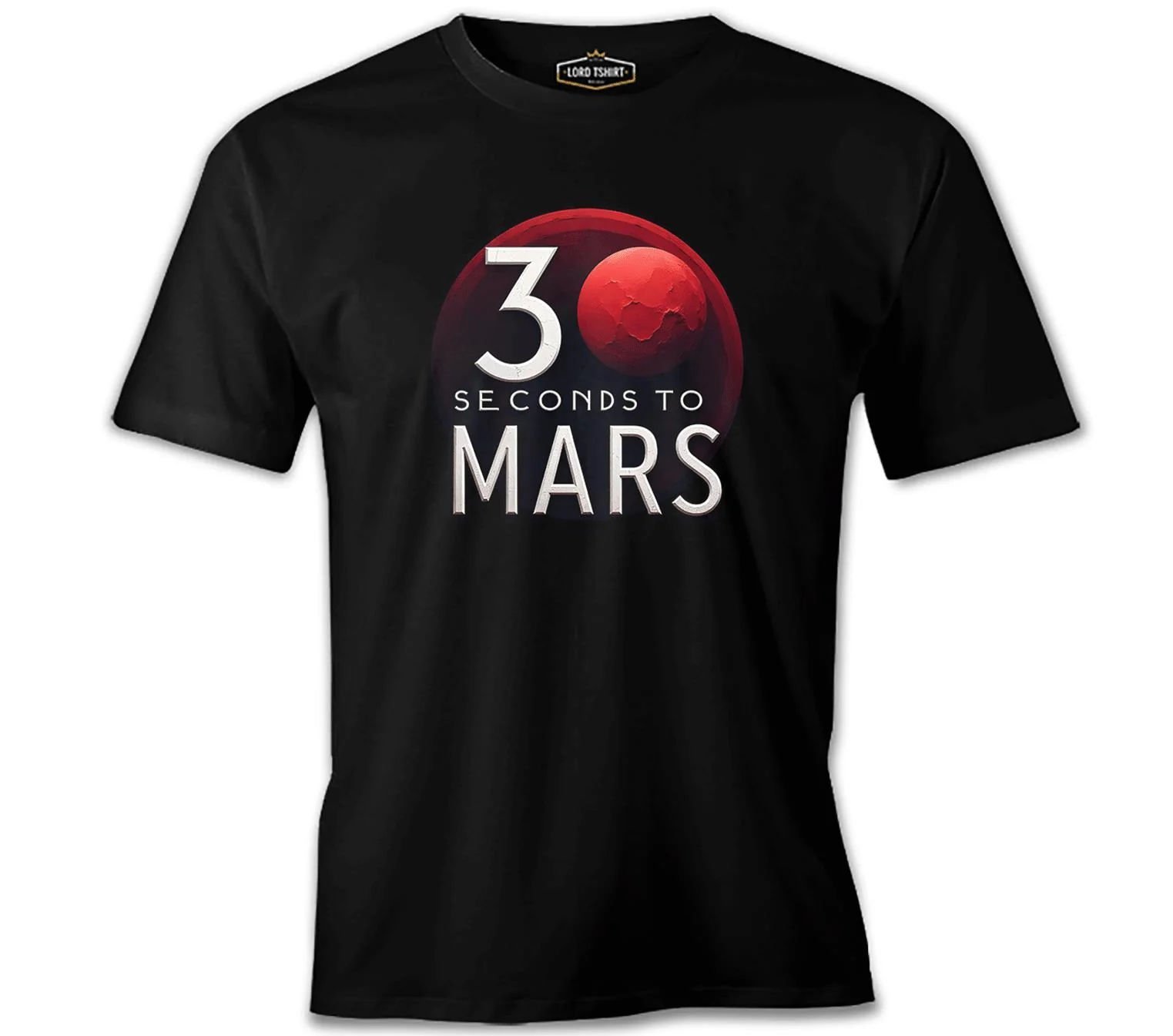 30 Seconds to Mars - Mars Siyah Erkek Tişört 3XL