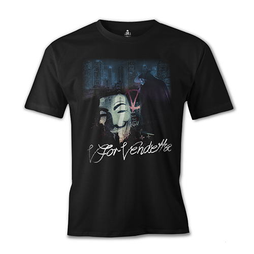 Büyük Beden V for Vendetta Tişört 3XL