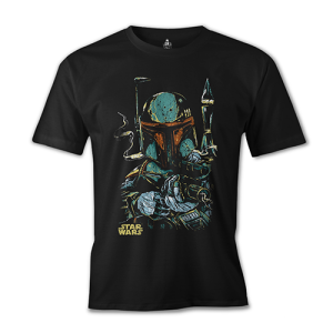 Büyük Beden Star Wars - Gun Tişört 3XL