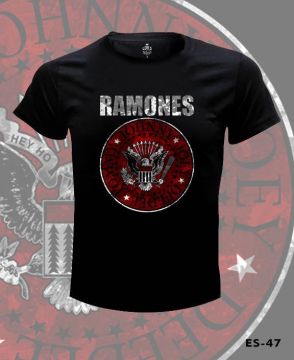 Büyük Beden Ramones Tişört