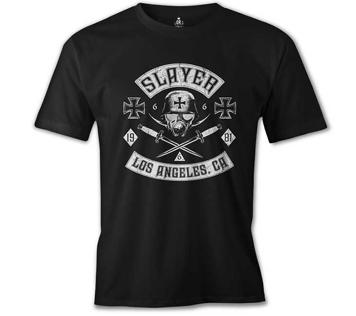 Slayer - Los Angeles Siyah Erkek Tişört L