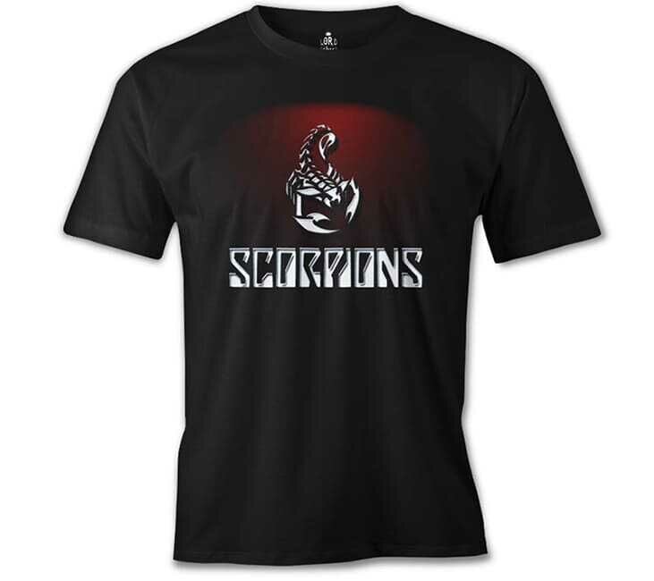 Scorpions - Red Poison Siyah Erkek Tişört XL