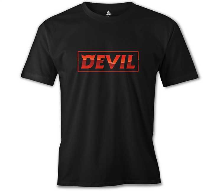 Super Junior - Devil Siyah ErkekTişört XL