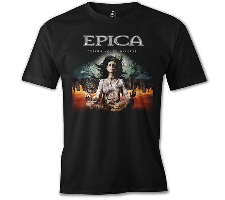 Epica - Design Your Universe Siyah Erkek Tişört XL