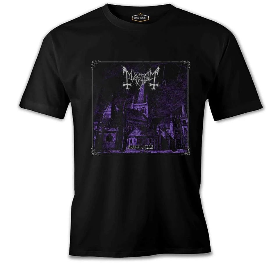 Mayhem - Life Eternal Siyah Erkek Tişört 3XL