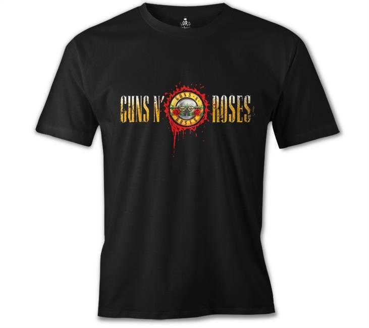 Guns N Roses Tişört-Drops Logo XL