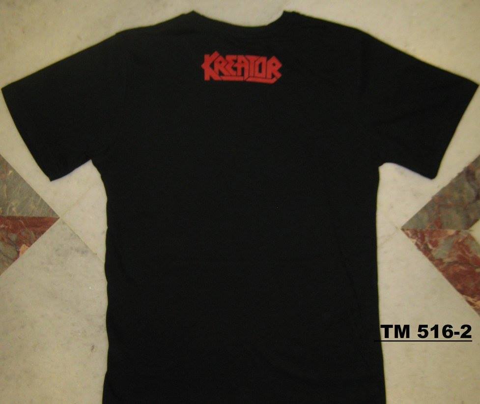 Kreator Siyah Erkek Tişört XL