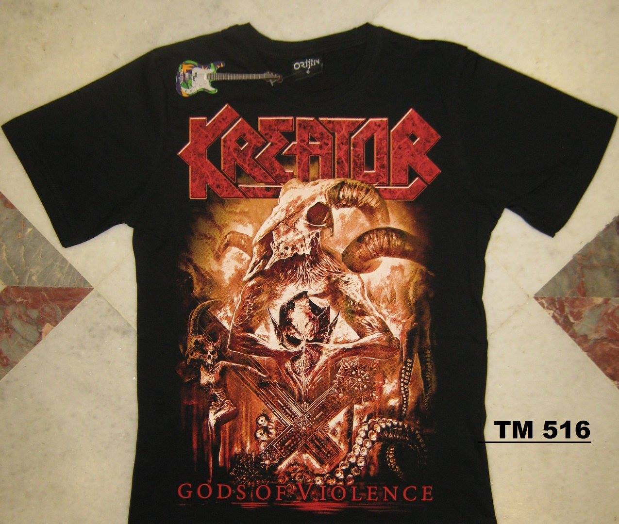 Kreator Siyah Erkek Tişört XL