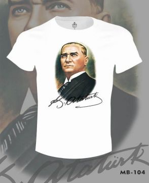 Atatürk Ve İmza Tişört