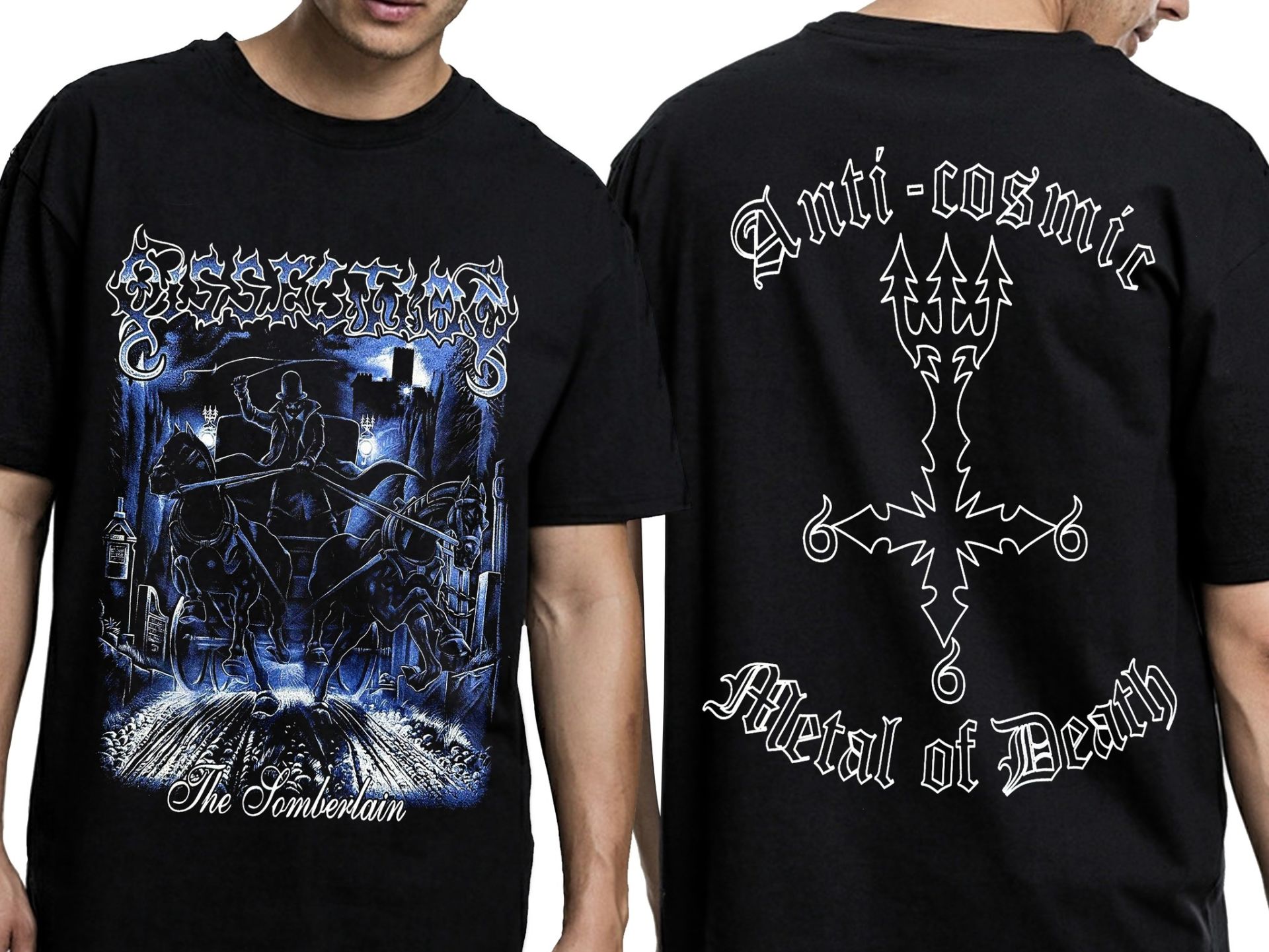 Dissection Siyah Erkek Tişört XL