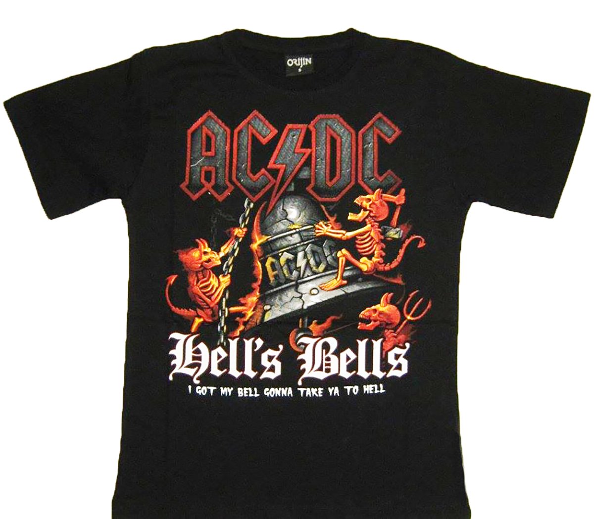 METAL TİŞÖRT kategorisinde AC/DC Hells Bells Tişört