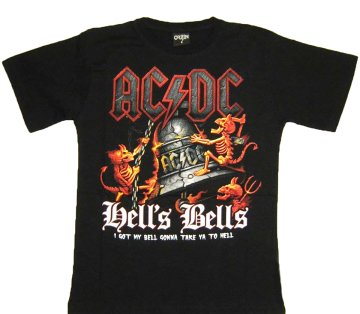 AC/DC Hells Bells Tişört XL