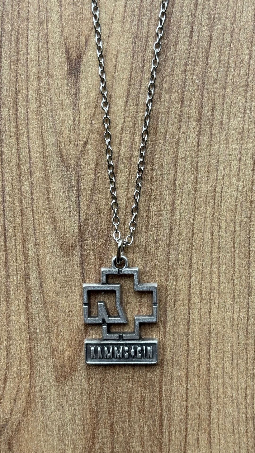 Rammstein Zincirli Kolye