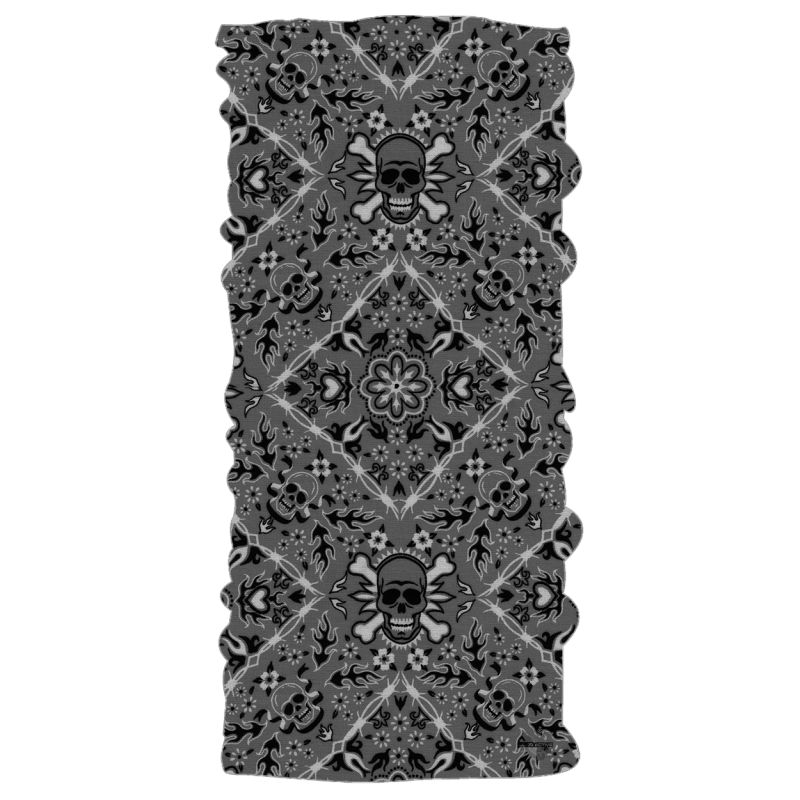 Çok Amaçlı Bandana-Skullgrey2
