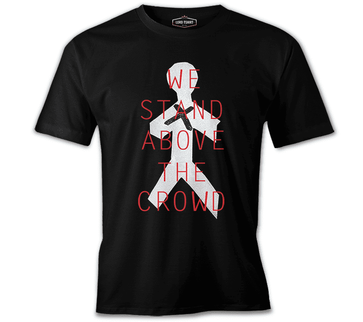 Three Days Grace - Stand Above Siyah Erkek Tişört XL