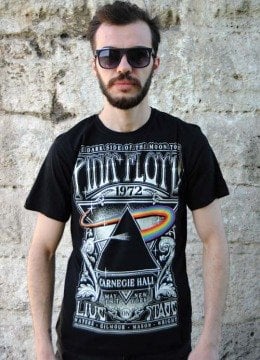 Pink Floyd Tişört-Carnagie Hall 1972 L