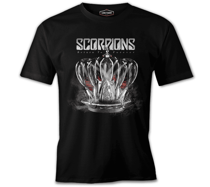 Scorpions - Return To Forever Siyah Erkek Tişört XL