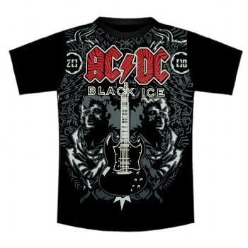 AC/DC Tişört-Black Ice M
