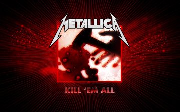 Metallica Kill m All Kumaş Poster 96x68 cm