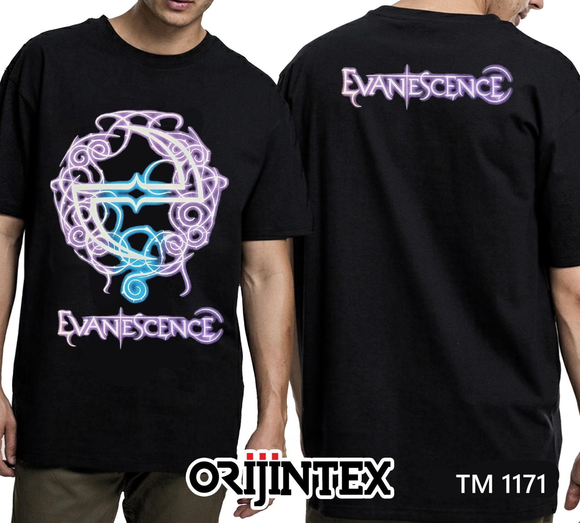 Evanescence Siyah Erkek Tişört M