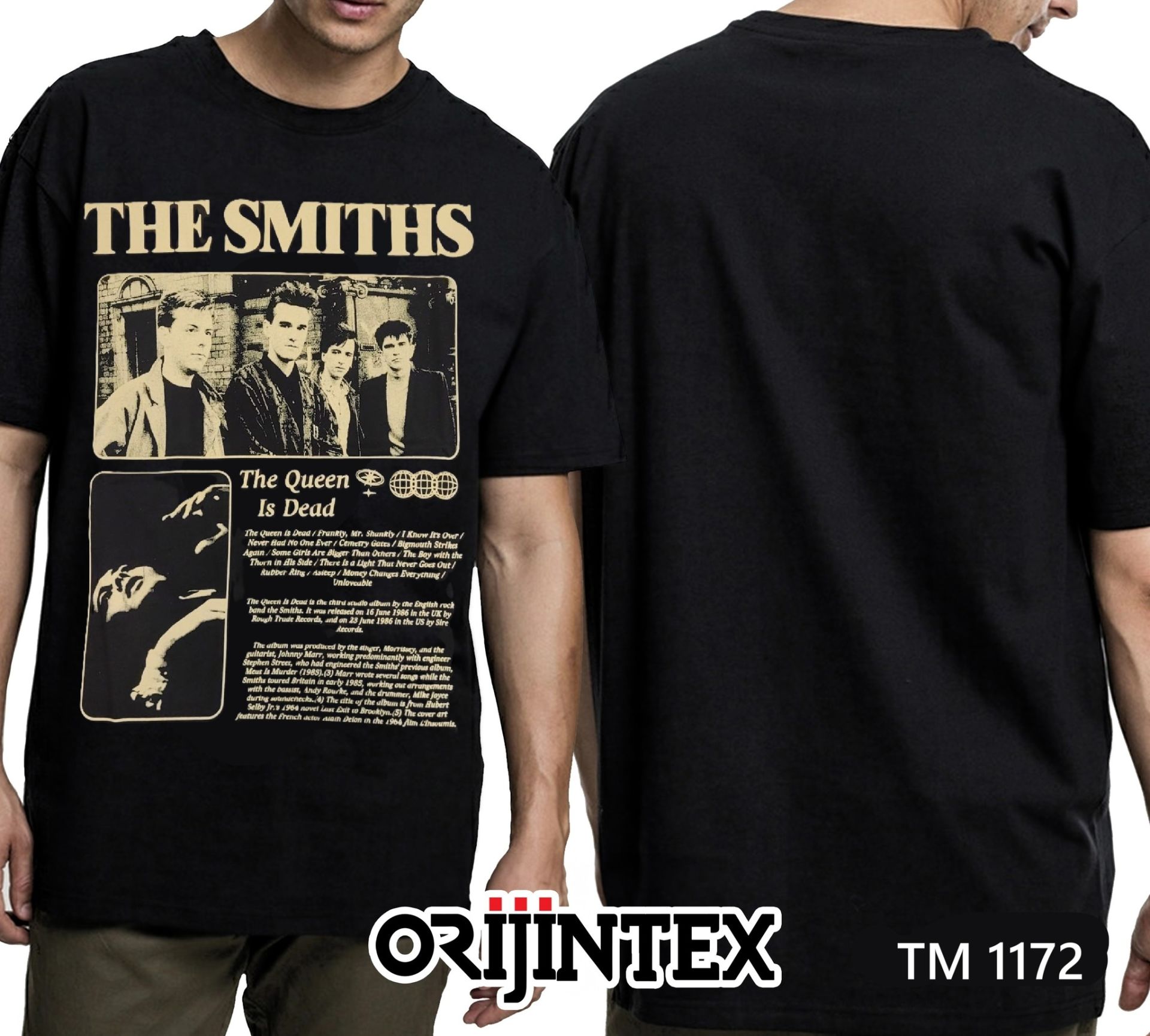 The Smiths Siyah Erkek Tişört XL