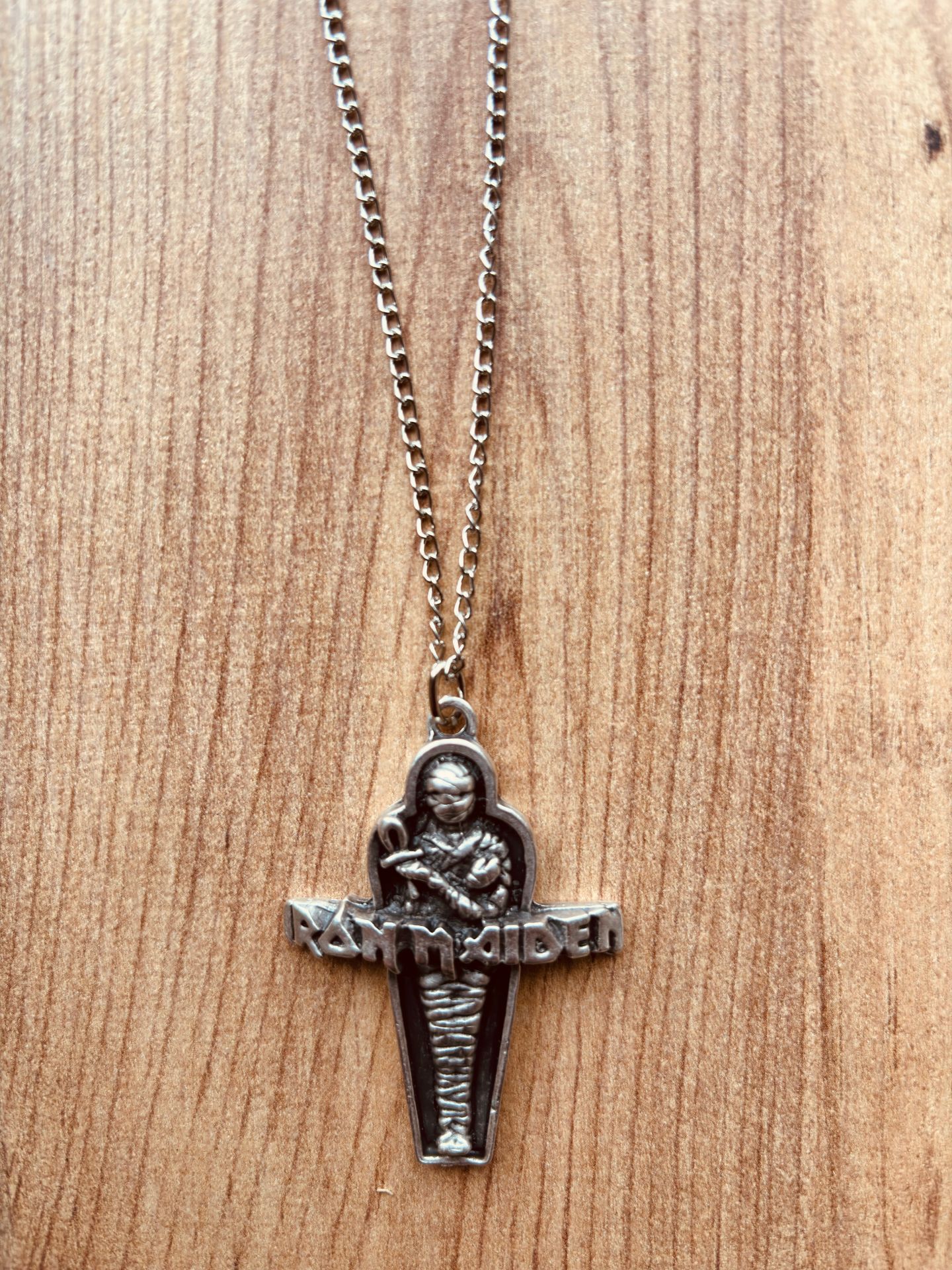 Iron Maiden Zincirli Kolye