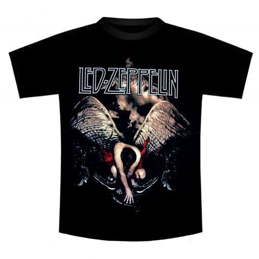 Led Zeppelin Siyah Erkek Tişört XL