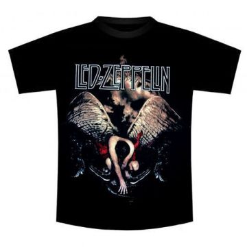 Led Zeppelin Siyah Erkek Tişört M