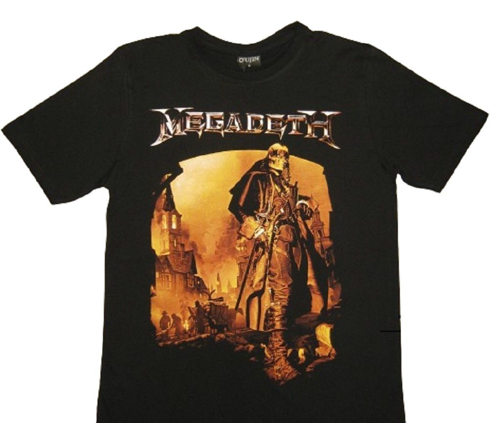 Megadeth Siyah Erkek Tişört XL
