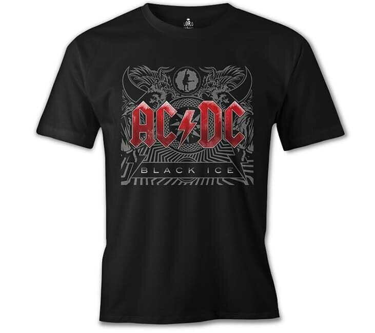AC DC - Black Ice Siyah Erkek Tişört XL