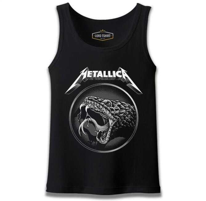 Metallica - Yılan Siyah Erkek Atlet